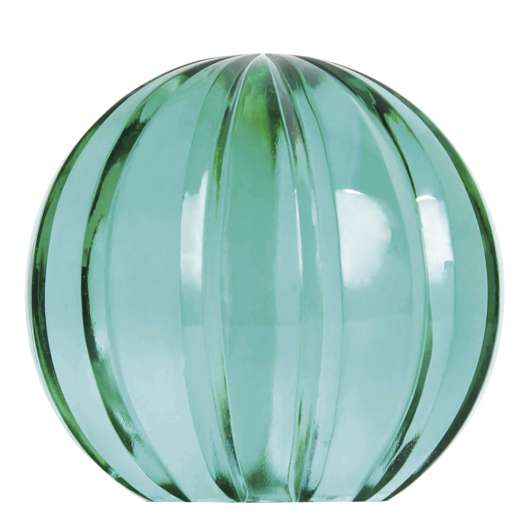 & klevering - Sphere Brevpress Glas 9 cm Aqua