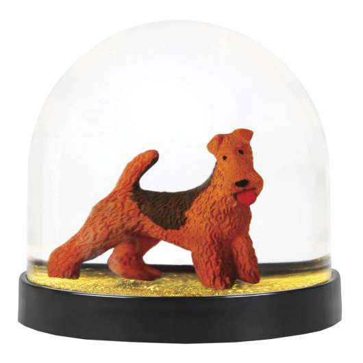 & klevering - Wonderball Snöglob 8,5 cm Terrier