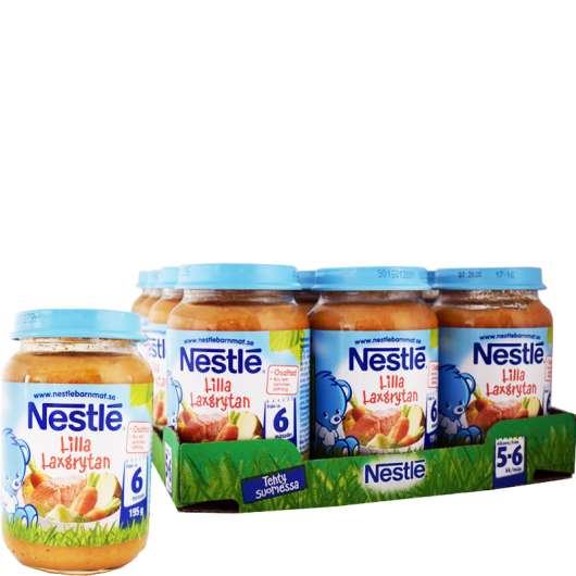 12-pack Nestlé barnmat Lilla Laxgrytan - 40% rabatt