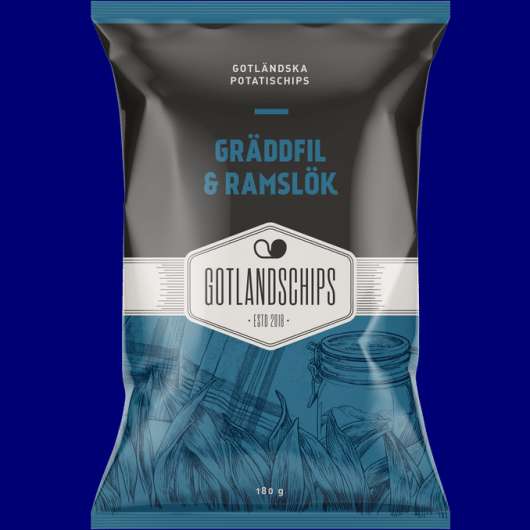 2 x Gotlandschips Gräddfil & Ramslök
