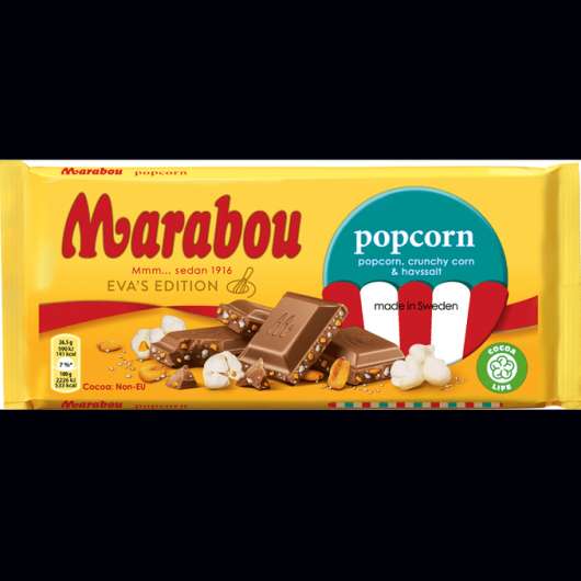 2 x Marabou Popcorn