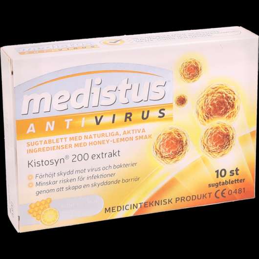 2 x Medistus Antivirus Honung Citron