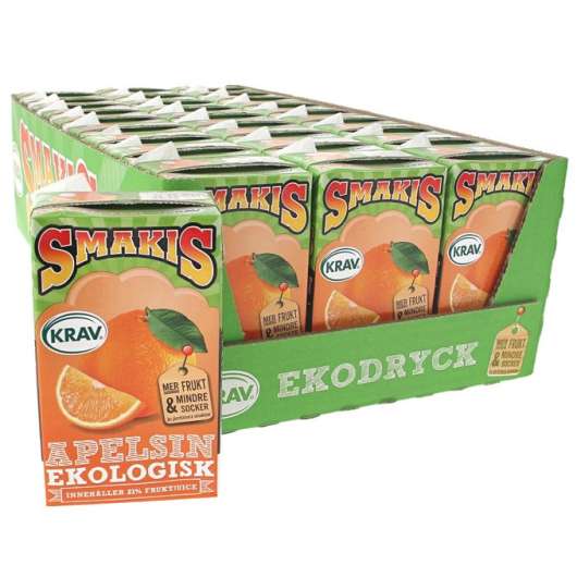 27-pack Smakis Apelsin