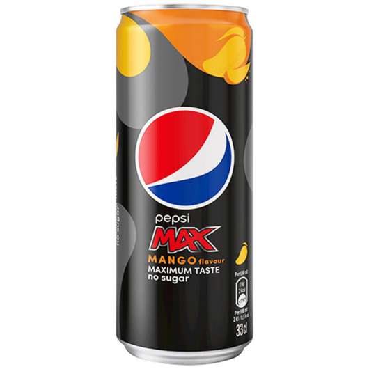 4 x Pepsi Max Mango