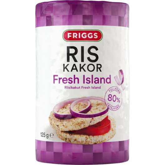 5 x Friggs Riskakor Fresh Island