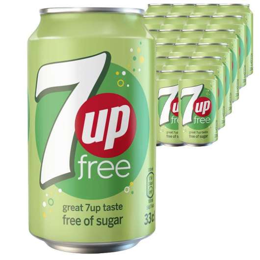 "7up" 24-Pack 7Up Free