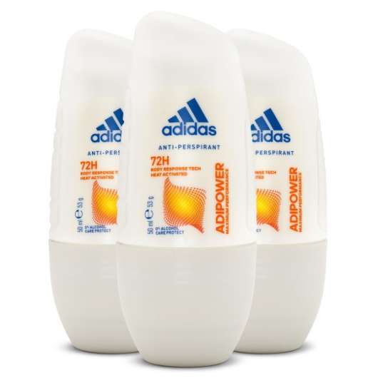Adidas Woman Roll-On 3-pack Adipower