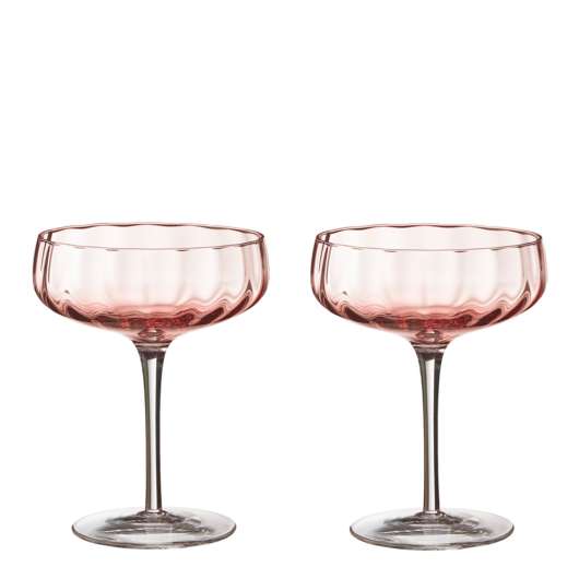 Aida - Søholm Sonja Champagne/cocktail glas 30 cl Peach