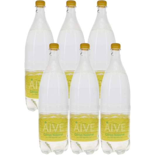 Aive Kolsyrat Vatten Citron 6-pack