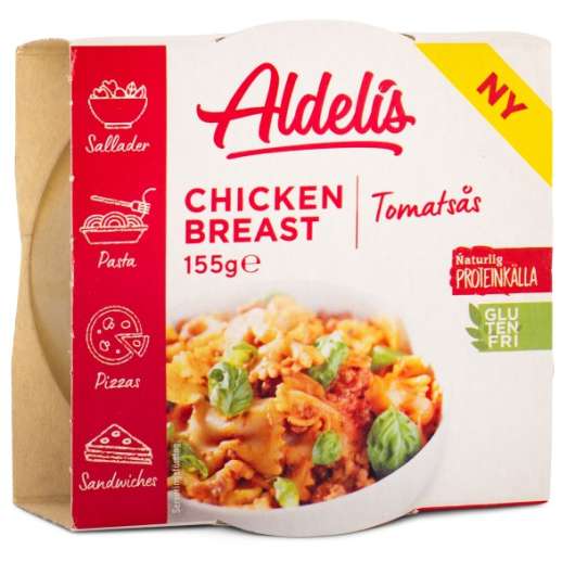 Aldelis Chicken Breast in Tomato Sauce, 155 g