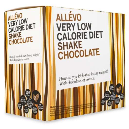 Allevo VLCD Shake Chocolate 24 portioner