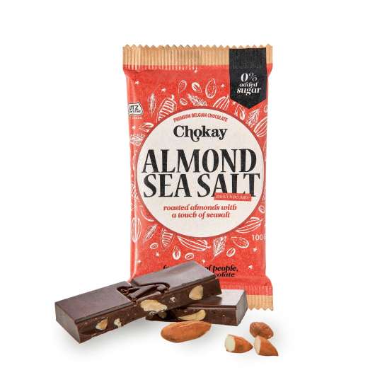 Almond Seasalt Dark Chocolate 100 G