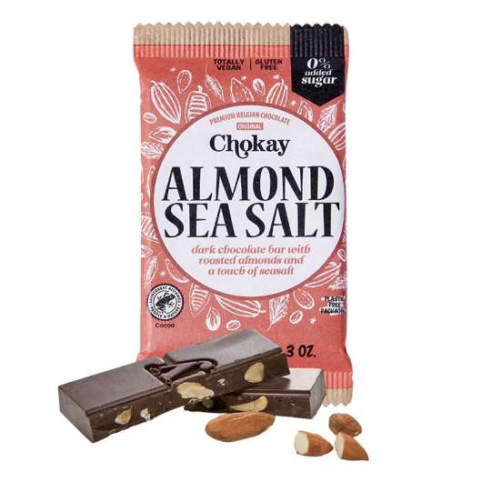 Almond Seasalt Dark Chocolate 85 GR