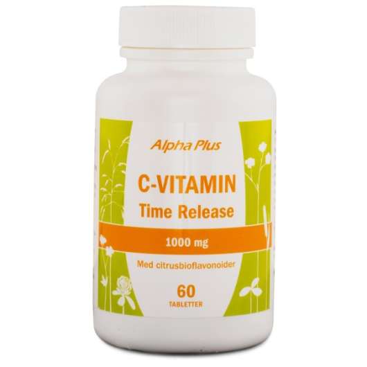 Alpha Plus C-Vitamin Time Release 1000 mg, 60 tabl