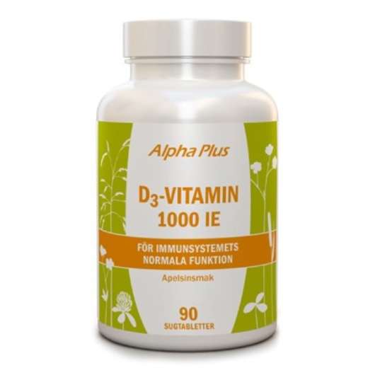 Alpha Plus D3-Vitamin 1000IE 90 tabl