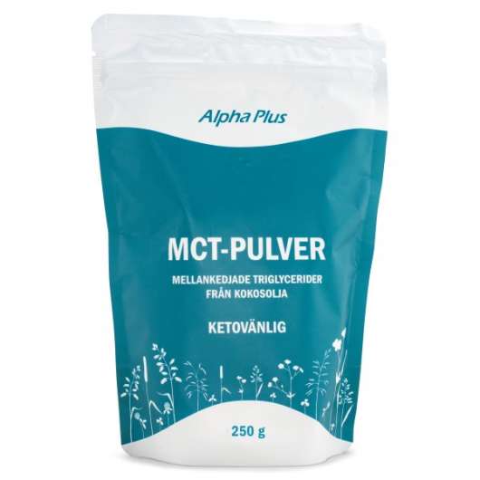 Alpha Plus MCT-pulver 250 g