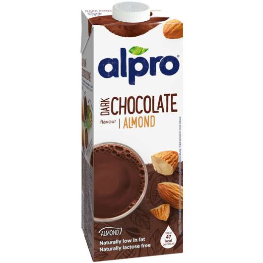 ALPRO 2 x Mandeldryck Mörk Choklad