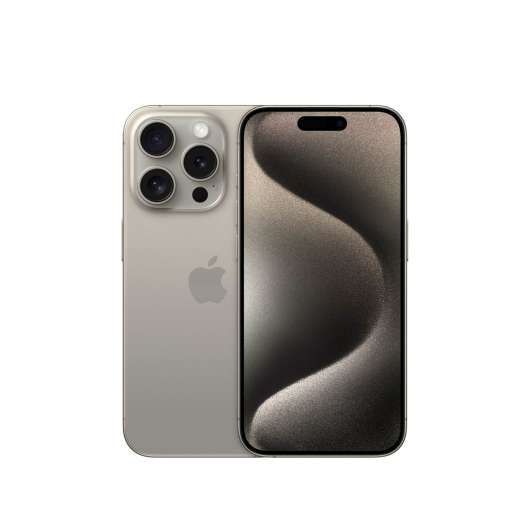 Apple iPhone 15 Pro 1TB - Naturligt Titan