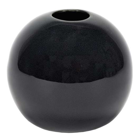 Ball Vas Keramik 14 cm Mörkblå