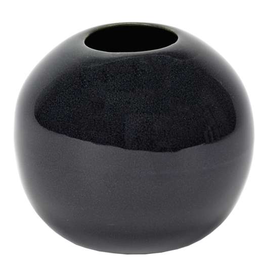 Ball Vas Keramik 8 cm Mörkblå