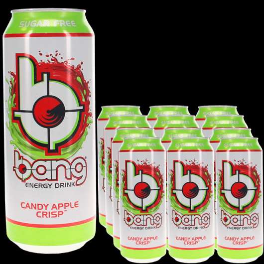 bang Energidryck Candy Apple Crisp 12-pack