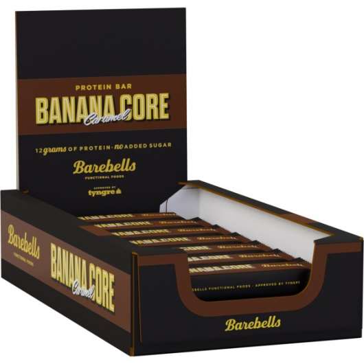 Barebells Bar Core Banana Caramel 18-pack