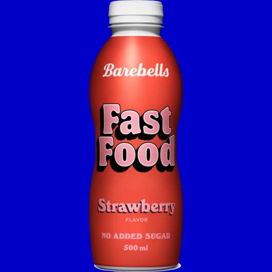 Barebells Fast Food Milkshake Jordgubb