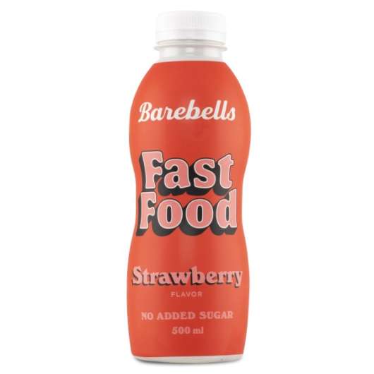 Barebells Fast Food, Strawberry, 500 ml