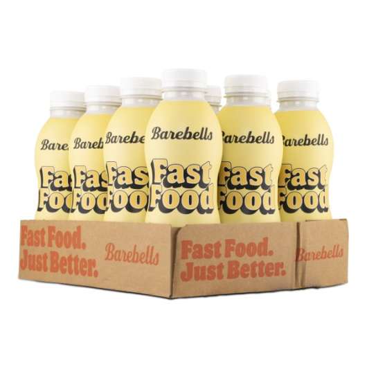 Barebells Fast Food, Vanilla, 12-pack