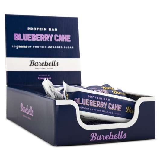 Barebells Protein Bar Blueberry Cake 12-pack