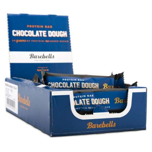 Barebells Protein Bar Chocolate Dough 12-pack