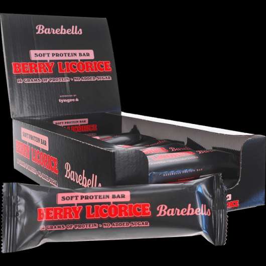 Barebells Proteinbar Berry Licorice 12-pack