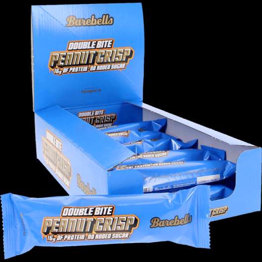 Barebells Proteinbar Double Bite Peanut Crisp 12-pack