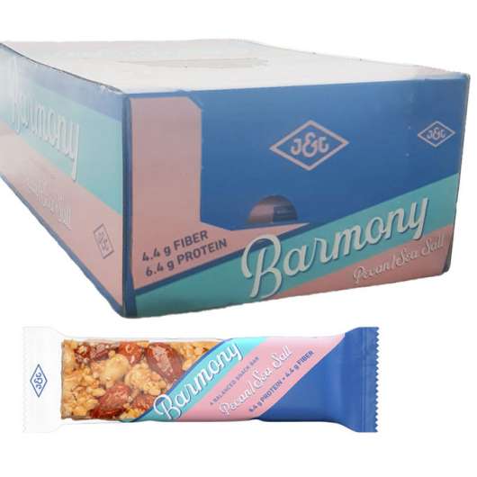 Barmony Energibar Pecan & Sea Salt 24-pack