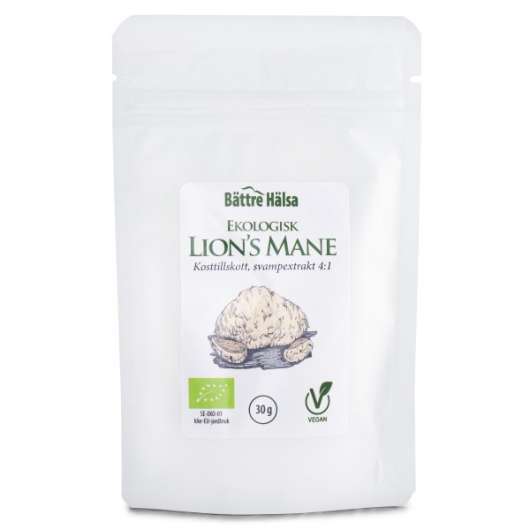 Bättre Hälsa Lions Mane Eko 30 g