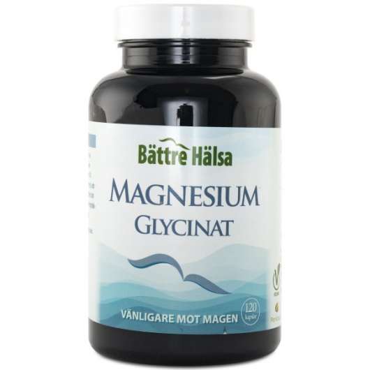 Bättre Hälsa Magnesiumglycinat 120 kaps