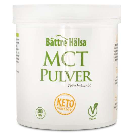 Bättre Hälsa MCT Pulver 300 g
