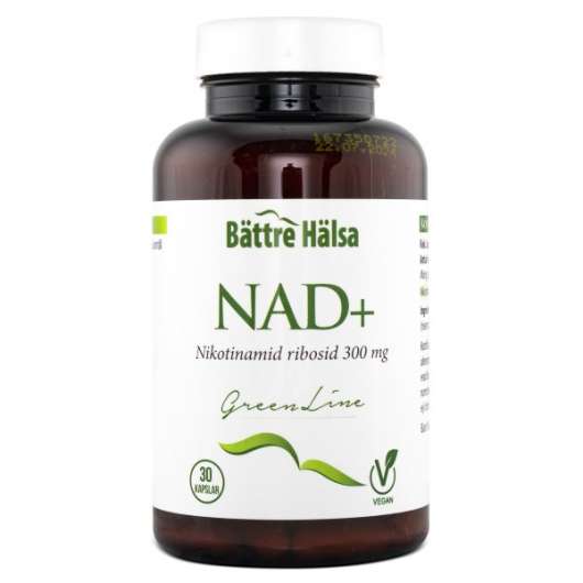 Bättre Hälsa NAD+ 300 mg 30 kaps