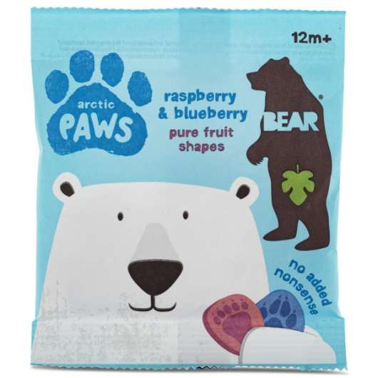 Bear Paws Arctic Hallon & Blåbär 18 pack