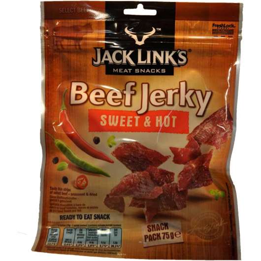 Beef Jerkey Sweet & Hot - 37% rabatt