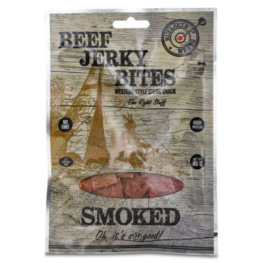 Beef Jerky Bites Smoked, 40 g