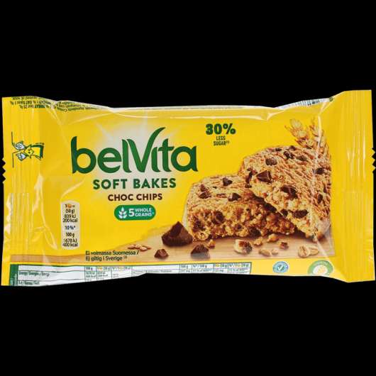 Belvita 4 x Soft Bakes Choco Chips