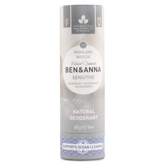 Ben & Anna Deodorant Sensitive 60 g Highland Breeze