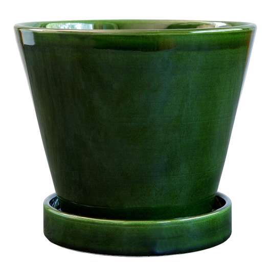 Bergs Potter - Julie Kruka/Fat 11 cm Grön emerald