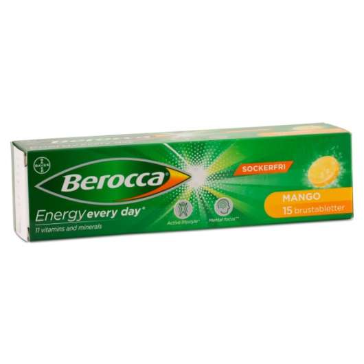 Berocca Energy, Mango, 15 tabl