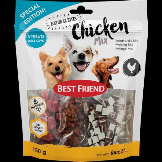 Best Friend Hundgodis Chicken Mix