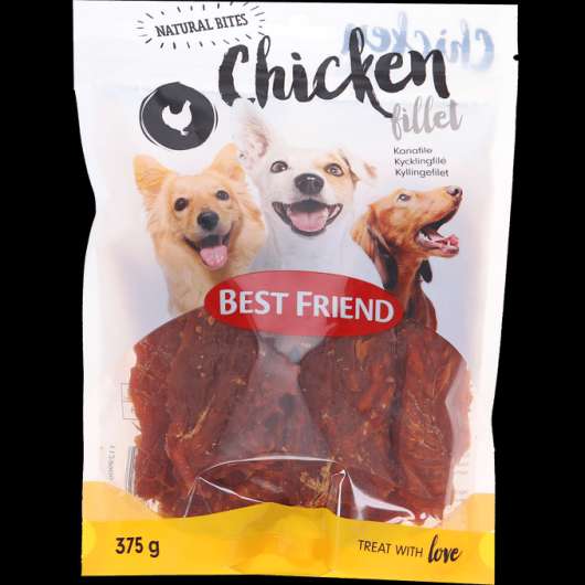 Best Friend Hundsnacks Kycklingfilé