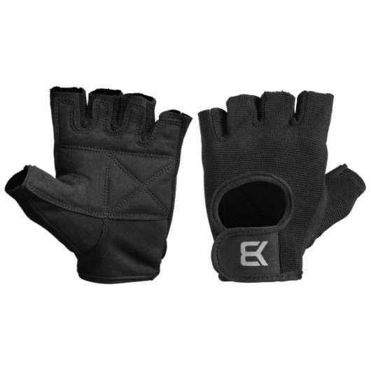 Better Bodies Basic Gym Gloves, S, Black