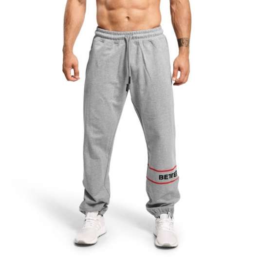 Better Bodies Tribeca Sweat Pants  Grey Melange