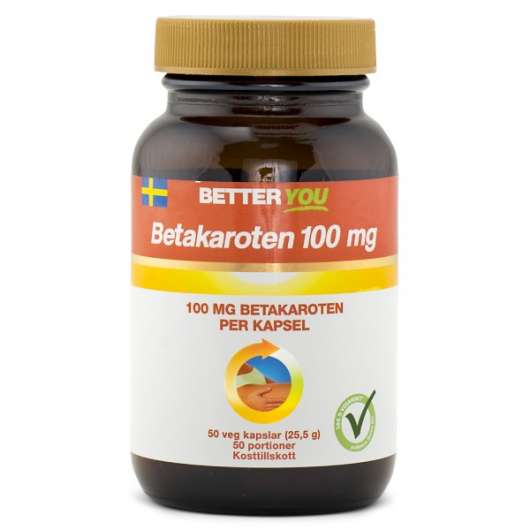 Better You Betakaroten 100 mg 50 kaps